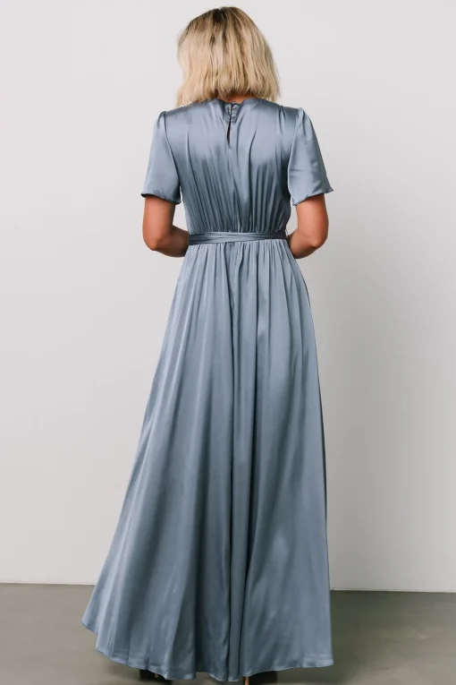 Discount Agnes Satin Maxi Dress | WEDDING SUITE | wedding guest