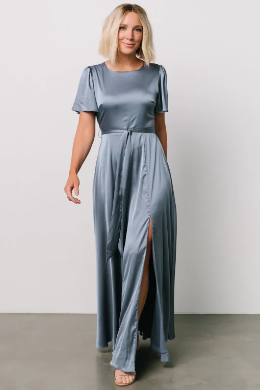 Discount Agnes Satin Maxi Dress | WEDDING SUITE | wedding guest