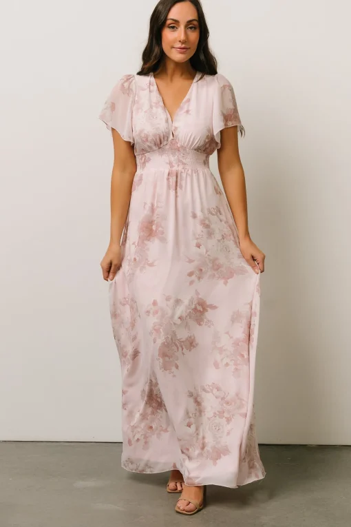 Hot Alexandria Smocked Maxi Dress | SALE