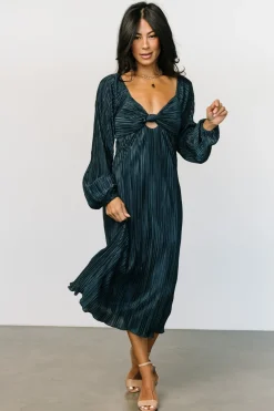 Discount Amani Pleated Midi Dress | DRESSES | midi dresses