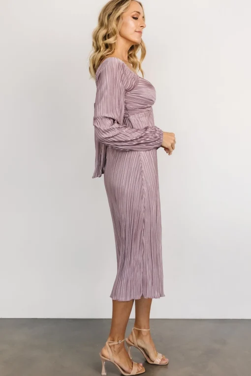 Outlet Amani Pleated Midi Dress | DRESSES | midi dresses