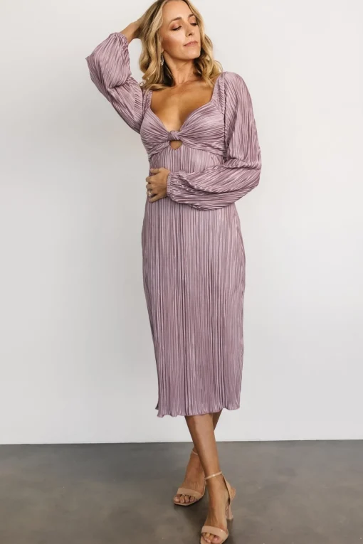 Outlet Amani Pleated Midi Dress | DRESSES | midi dresses