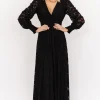 Best Aphrodite Lace Maxi Dress | bump friendly | EXTENDED SIZING