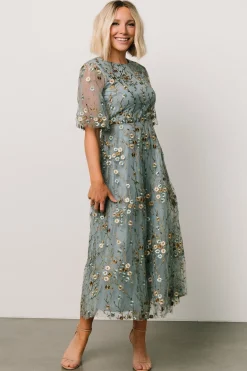 Fashion Arabella Embroidered Tulle Maxi Dress | WEDDING SUITE | wedding guest