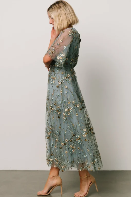 Fashion Arabella Embroidered Tulle Maxi Dress | WEDDING SUITE | wedding guest