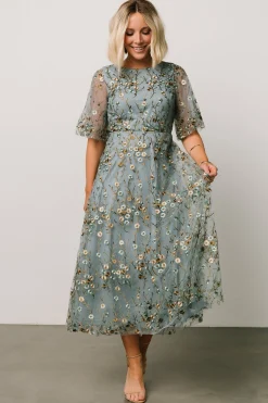 Fashion Arabella Embroidered Tulle Maxi Dress | WEDDING SUITE | wedding guest