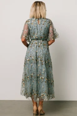 Fashion Arabella Embroidered Tulle Maxi Dress | WEDDING SUITE | wedding guest