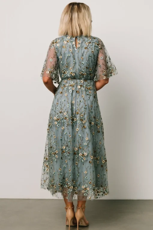 Fashion Arabella Embroidered Tulle Maxi Dress | WEDDING SUITE | wedding guest