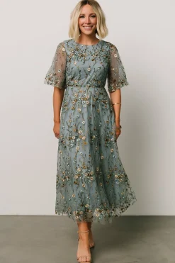 Fashion Arabella Embroidered Tulle Maxi Dress | WEDDING SUITE | wedding guest