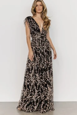 Hot Arlene Shimmer Gown | embellished + sequined
