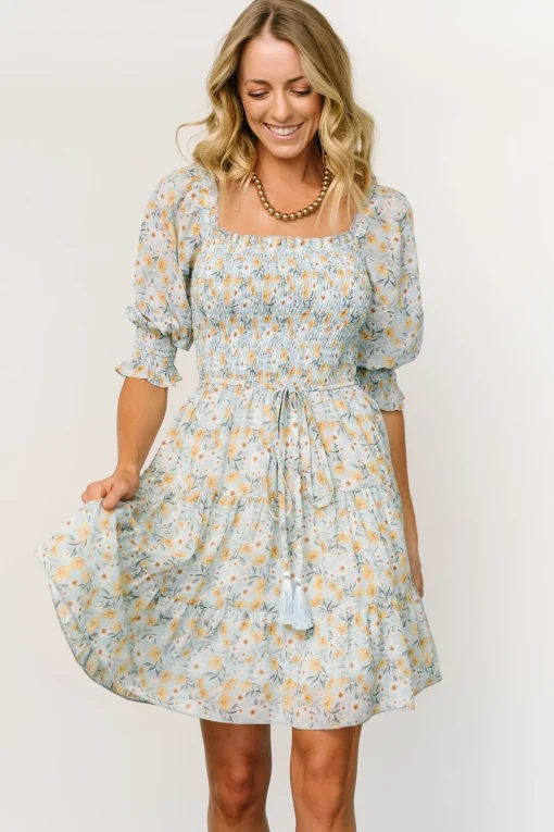 Cheap Azlyn Smocked Short Dress | short dresses