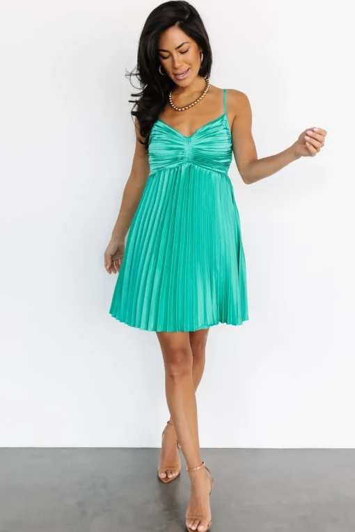 Best Balboa Pleated Mini Dress | short dresses
