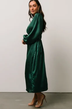 Best Balta Satin Midi Dress | BEST SELLERS