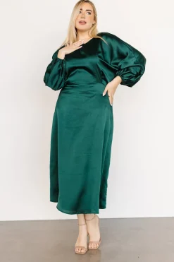 Best Balta Satin Midi Dress | BEST SELLERS