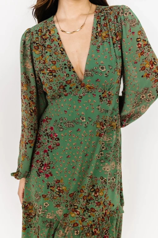 Clearance Bowman Deep V Maxi Dress | COMING SOON