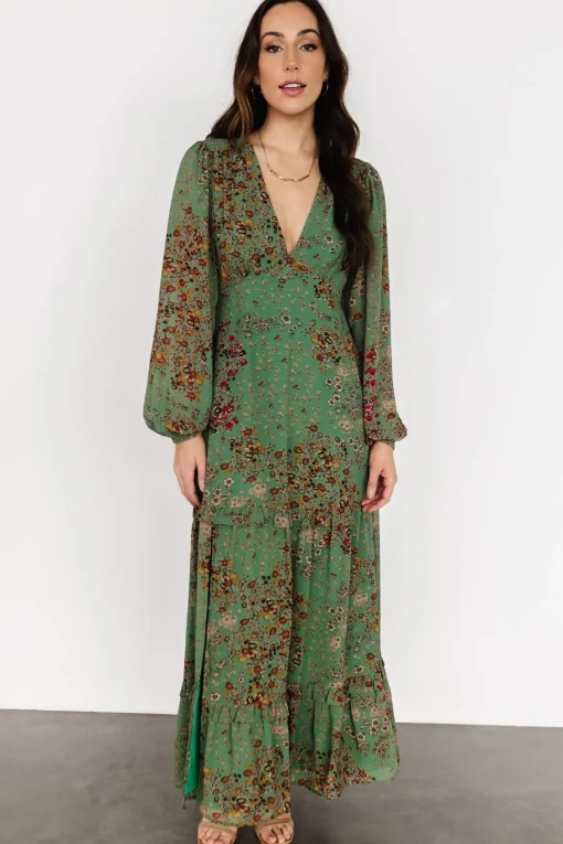 Clearance Bowman Deep V Maxi Dress | COMING SOON
