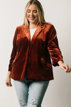 Outlet Brinton Velvet Blazer | outerwear