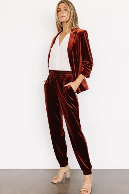 Outlet Brinton Velvet Blazer | outerwear