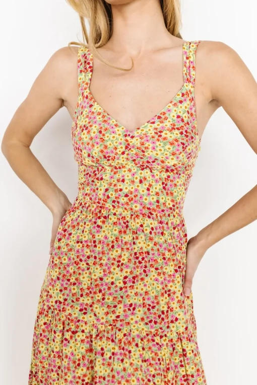 Clearance Campbell Tie Back Dress | midi dresses