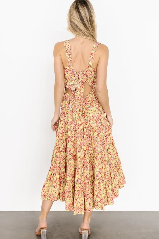 Clearance Campbell Tie Back Dress | midi dresses