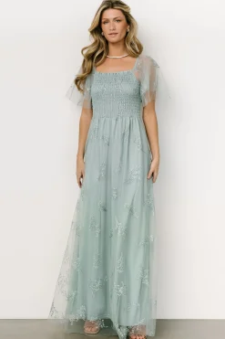 Hot Cassandra Tulle Maxi Dress | WEDDING SUITE | wedding guest
