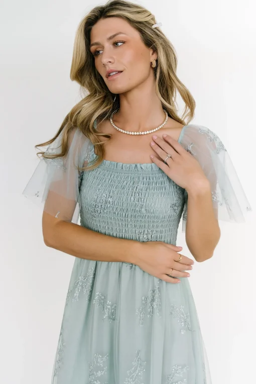 Hot Cassandra Tulle Maxi Dress | WEDDING SUITE | wedding guest