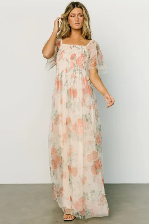 Hot Cassandra Tulle Maxi Dress | WEDDING SUITE | wedding guest