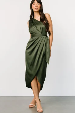 New Celia One Shoulder Midi Dress | BEST SELLERS