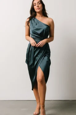 Online Celia One Shoulder Midi Dress | BEST SELLERS