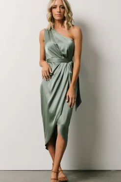 Flash Sale Celia One Shoulder Midi Dress | BEST SELLERS