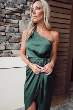 Store Celia One Shoulder Midi Dress | BEST SELLERS