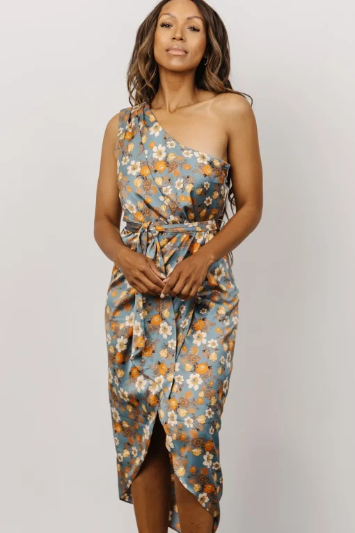 Hot Celia One Shoulder Midi Dress | BEST SELLERS