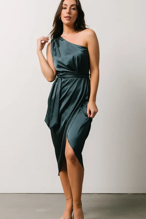 Online Celia One Shoulder Midi Dress | BEST SELLERS