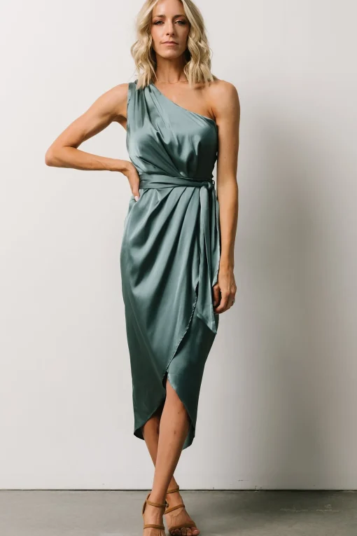 Best Celia One Shoulder Midi Dress | BEST SELLERS