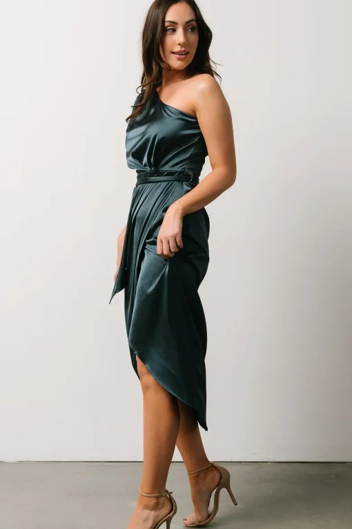 Online Celia One Shoulder Midi Dress | BEST SELLERS