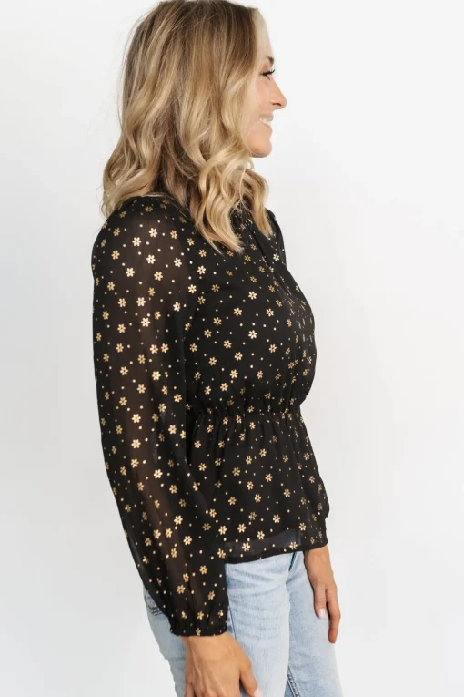 Best Sale Chandra Peplum Top | blouses + shirts