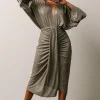 Sale Ciara Ruched Midi Dress | midi dresses | WEDDING SUITE