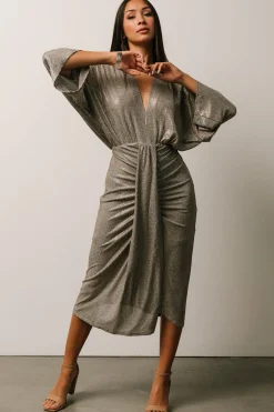 Sale Ciara Ruched Midi Dress | midi dresses | WEDDING SUITE