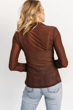 Cheap Dax Mesh Top | blouses + shirts
