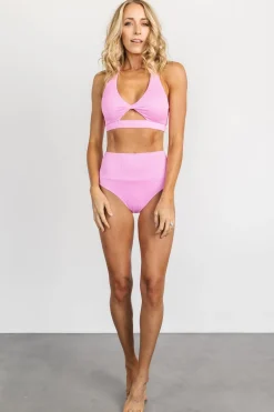Discount Del Mar Ribbed Bikini Bottom | bikini