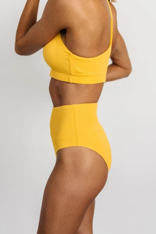 Sale Del Mar Ribbed Bikini Bottom | bikini