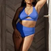 Hot Del Mar Ribbed Bikini Top | bikini