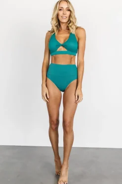 Sale Del Mar Ribbed Bikini Top | bikini