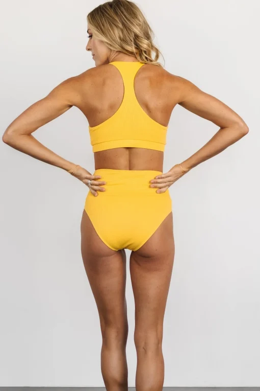Best Sale Del Mar Ribbed Bikini Top | bikini