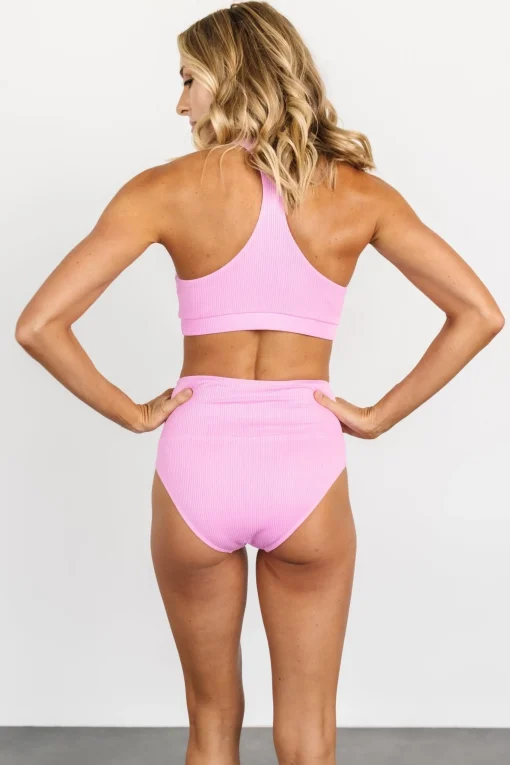 Hot Del Mar Ribbed Bikini Top | bikini