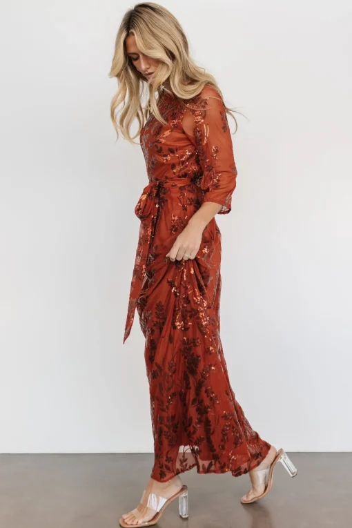 Discount Destiny Sequin Maxi Dress | COMING SOON