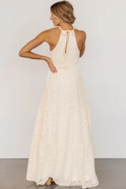 Cheap Eilish Embossed Maxi Dress | COMING SOON