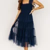 Best Sale Emma Smocked Tulle Dress | DRESSES | midi dresses