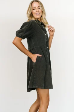 Cheap Fontana Puff Sleeve Short Dress | short dresses | EXTENDED SIZING