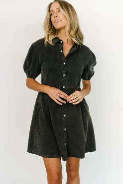 Cheap Fontana Puff Sleeve Short Dress | short dresses | EXTENDED SIZING